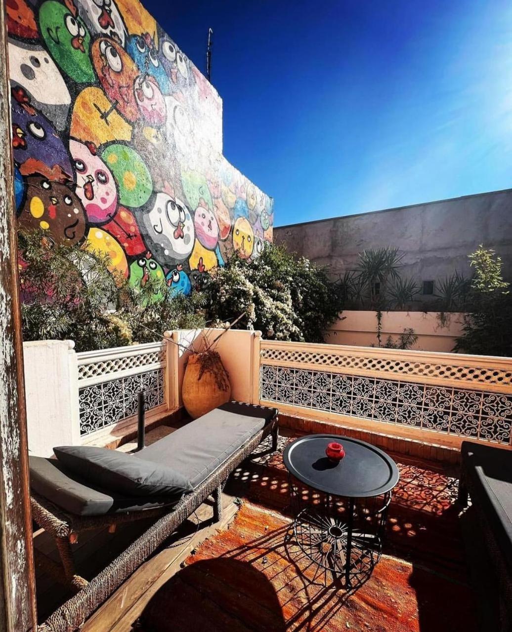 Bck Art Riad Marrakesh Exterior foto